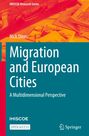 „IMISCOE Research Series“, „Nick Dines“, „Migration and European Cities: A Multidimensional Perspective“. Koffer mit Fotos.