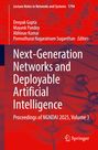 Next-Generation Networks and Deployable Artificial Intelligence, Buch
