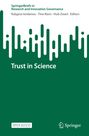 "Trust in Science" steht in der Mitte, umgeben von grünen, wellenförmigen Linien. Unten rechts ein Springer-Logo.