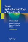 Clinical Psychopharmacology for Neurologists, Buch