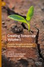 "Creating Tomorrow Volume I" von Vanderheiden und Mayer. Grüner Sprössling wächst aus trockener Erde.
