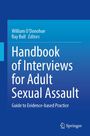 Handbook of Interviews for Adult Sexual Assault, Buch