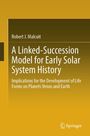 Titel: "A Linked-Succession Model for Early Solar System History". Unten rechts ein Springer-Logo. Hintergrund gelb-orange.