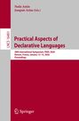 Practical Aspects of Declarative Languages, Buch