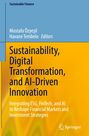 Titel: "Sustainability, Digital Transformation, and AI-Driven Innovation". Blaue und gelbe Farbtöne, Springer-Logo.