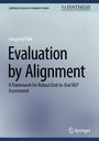Text: "Evaluation by Alignment: A Framework for Robust End-to-End NLP Assessment" von Jungyeul Park. Design: Blauer Hintergrund.