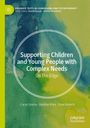 "Supporting Children and Young People with Complex Needs: On The Edge" steht auf grün-blauem Aquarellhintergrund.