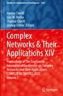 Buchtitel "Complex Networks & Their Applications XIV". Autoren: Hocine Cherifi, Luis M. Rocha, Chantal Cherifi, Zeynep Ertem.