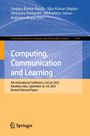 Titel: "Computing, Communication and Learning." Gelb-blaue Konferenz-Broschüre. Springer-Logo unten.