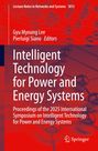 Intelligent Technology for Power and Energy Systems. Autoren: Gyu Myoung Lee, Pierluigi Siano. Rotes abstraktes Hintergrundmuster.