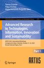 Advanced Research in Technologies, Information, Innovation and Sustainability, Buch