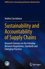 Titel: "Sustainability and Accountability of Supply Chains". Autor: Andrea Caccialanza. Logo unten: Springer.