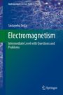 "Electromagnetism: Intermediate Level with Questions and Problems" von Sintayehu Tesfa. Hintergrund: abstrakte Muster.