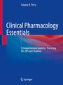 Blauer Hintergrund, Titel: "Clinical Pharmacology Essentials", Autor: Gregory K. Perry. Unten Springer-Logo.