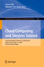 Cloud Computing and Services Science. Konferenz CLOSER 2024, Angers, Frankreich, 2–4. Mai 2024. Springer-Logo unten.