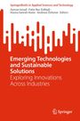 Der Titel lautet: "Emerging Technologies and Sustainable Solutions". Roter Hintergrund mit abstrakter weißer Grafik. Springer-Logo unten.