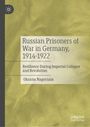 "Russian Prisoners of War in Germany, 1914-1922" von Oksana Nagornaia. Abstrakte, beige Hintergrundgestaltung.