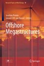 "Offshore Megastructures" von Joachim Peinke, Gerard J.W. van Bussel, mit Windrädern vor rötlichem Himmel.