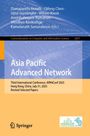 Namen mehrerer Personen als Herausgeber, Titel: Asia Pacific Advanced Network, Konferenzdetails, Springer-Logo, Hong Kong APAN Logo.