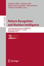 LNCS 16358. Pattern Recognition and Machine Intelligence. Springer-Logo unten links. Grauer und roter Hintergrund.