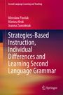 Text: "Mirosław Pawlak, Mariusz Kruk, Joanna Zawodniak. Strategies-Based Instruction, Individual Differences and Learning Second Language Grammar." Der Hintergrund verläuft von rot zu orange, mit dem Springer-Logo rechts unten.
