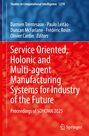 Titel: Service Oriented, Holonic and Multi-agent Manufacturing Systems for Industry of the Future. Springer-Logo.