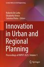 Innovation in Urban and Regional Planning, Buch