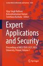„Expert Applications and Security“, Herausgeber: Rathore, Raman, Kashuba. Springer-Logo unten rechts. Hintergrund: Netzwerk.