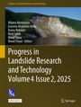 "Progress in Landslide Research and Technology, Volume 4 Issue 2, 2025." Oben ein Foto eines bewaldeten Berghangs.