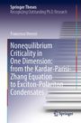 Titel: "Nonequilibrium Criticality in One Dimension: from the Kardar-Parisi-Zhang Equation to Exciton-Polariton Condensates." Oben Treppenmotiv. Springer-Logo unten.