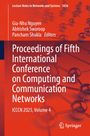 Titel: "Proceedings of Fifth International Conference on Computing and Communication Networks, ICCCN 2025, Volume 4." Netzwerk-Hintergrund.