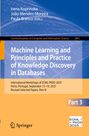 Buchtitel: "Machine Learning and Principles and Practice of Knowledge Discovery in Databases", Springer-Verlag.