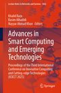 Das Cover zeigt den Titel "Advances in Smart Computing and Emerging Technologies" in Weiß auf rotem Hintergrund.