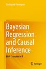 „Bayesian Regression and Causal Inference“ von Donlapark Ponnoprat, Untertitel „With Examples in R“, orange Hintergrund, Springer-Logo.