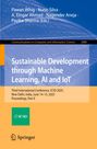 "Sustainable Development through Machine Learning, AI and IoT" steht in großen Buchstaben. Springer-Logo unten.