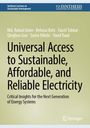Behnaz Behi: Universal Access to Sustainable, Affordable, and Reliable Electricity, Buch