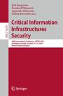 Critical Information Infrastructures Security, Buch