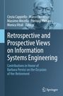 Titel: "Retrospective and Prospective Views on Information Systems Engineering". Ein älterer Mensch lächelt. Springer-Logo.