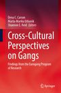 Titel: "Cross-Cultural Perspectives on Gangs"; Autoren: Dena C. Carson, Marta-Marika Urbanik, Shannon E. Reid; roter Hintergrund.