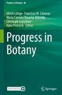 Grünes Cover mit Text: "Progress in Botany". Autoren: Ulrich Lüttge und andere. Springer-Logo unten.