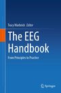 Text: "Tracy Warbrick Editor, The EEG Handbook, From Principles to Practice". Blaues Cover mit weißen Lettern. Springer-Logo.