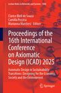 Proceedings of the 16th International Conference on Axiomatic Design (ICAD) 2025, Buch
