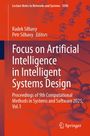 Text: "Focus on Artificial Intelligence in Intelligent Systems Design", Autoren: Radek Silhavy, Petr Silhavy. Hintergrund: Molekülstruktur Grafik.