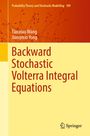 „Backward Stochastic Volterra Integral Equations“, Autoren: Tianxiao Wang, Jiongmin Yong, gelber und oranger Hintergrund.