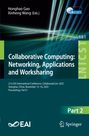 "Collaborative Computing: Networking, Applications and Worksharing", Konferenz in Shanghai 2025. Abstraktes Design in Grün.
