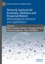 Oben eine Buchreihe, "Palgrave Studies in Economic History", darunter Titel: "Network Analysis for Economic, Business and Financial History". Herausgeber sind Maria Carmela Schisani, Giuseppe De Luca, Giancarlo Ragozini und Paolo Cimadomo. Unten ist eine Illustration eines Netzwerks mit Portraitsymbolen und Linien.