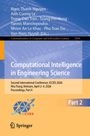 Titel: "Computational Intelligence in Engineering Science". Autorenliste. Konferenz: ICCIES 2026, Nha Trang, Vietnam. Logo: Geometrische Form mit Kreis und Pfeil.