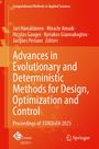 „Advances in Evolutionary and Deterministic Methods for Design, Optimization and Control“. Autoren und Springer-Logo.
