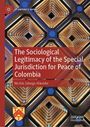 Titel: "The Sociological Legitimacy of the Special Jurisdiction for Peace of Colombia" von Nicolás Zuluaga Afanador. Geometrisches Muster.