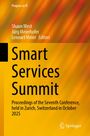"Smart Services Summit" steht groß auf orangefarbenem Hintergrund. Text: Konferenz Zürich, Oktober 2025; Springer-Logo.